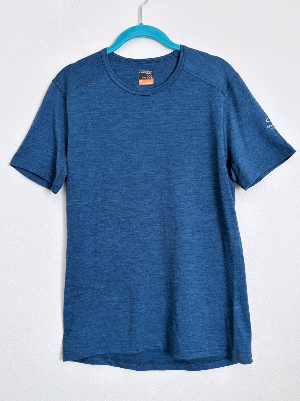 Icebreaker Merino BodyFit 200 Performance Fit T-Shirt Sz M Activewear Wicking